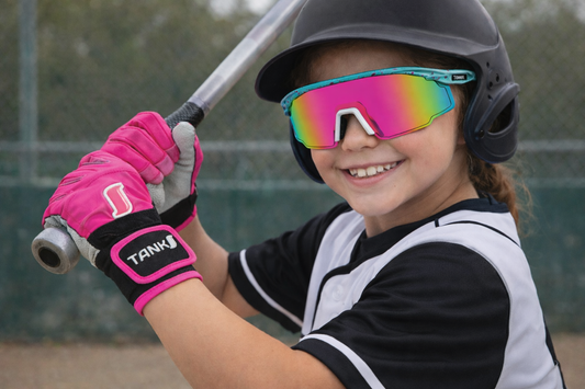 TankS Exit Velo Baseball Batting Gloves - Good&Plenty - Cabretta Leather - Youth & Adult