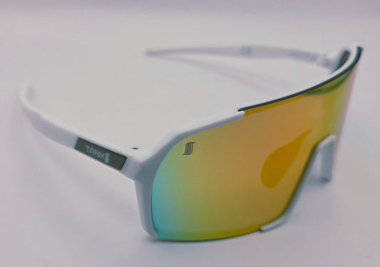 TankS Big Fly Baseball Sport Glasses - Polycarbonate Lens - Flex Frame - Adult