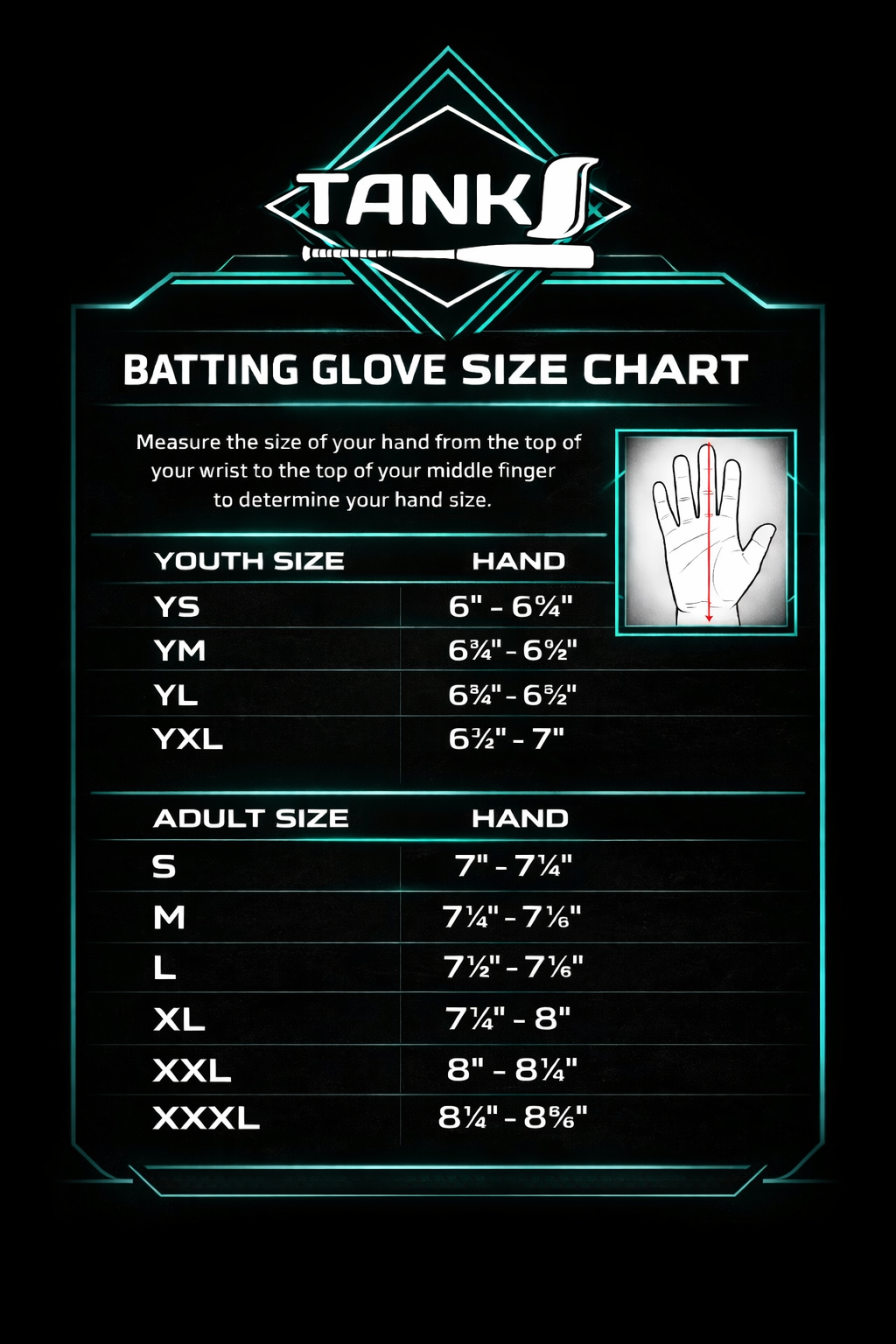 TankS Cotton Candy Baseball Batting Gloves - Wrap Cuff - Cabretta Leather - Youth