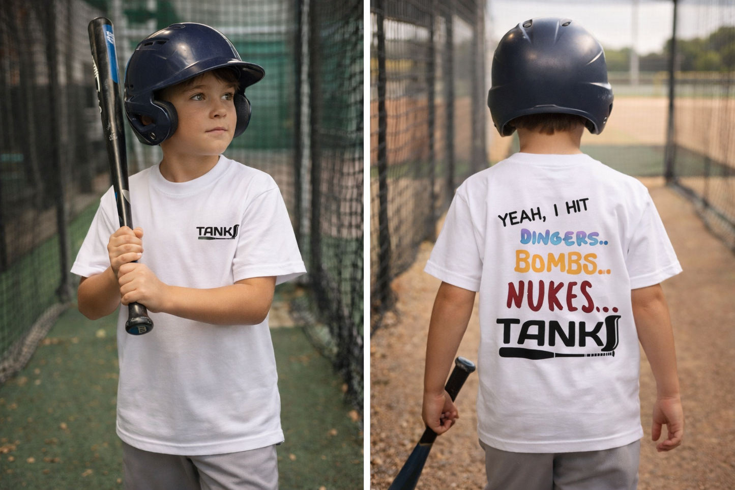 TankS Dingers & Bombs - Youth Tee