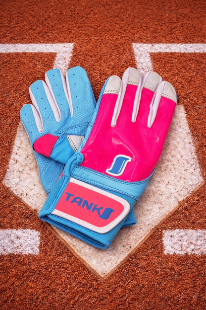 TankS Exit Velo Baseball Batting Gloves - Cabretta Leather - Youth