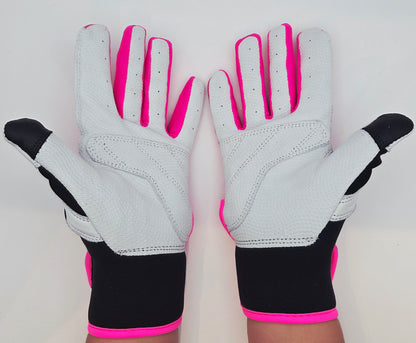 TankS Exit Velo Baseball Batting Gloves - Good&Plenty - Cabretta Leather - Youth & Adult