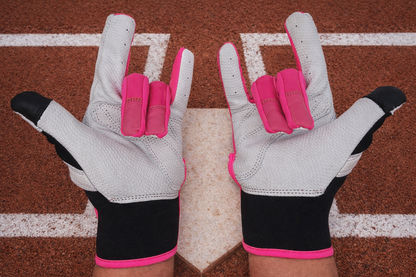 TankS Exit Velo Baseball Batting Gloves - Good&Plenty - Cabretta Leather - Youth & Adult